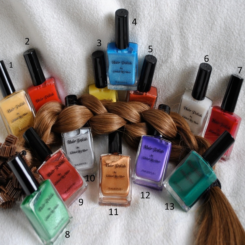 Hair Polish: Metallic Hair Color